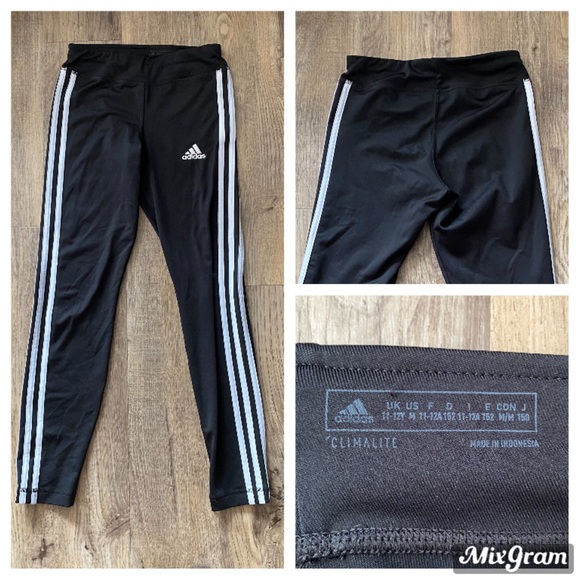 Adidas Girls Leggings - Picture 1 of 1